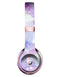 Blue 4 Absorbed Watercolor Texture Full-Body Skin Kit for the Beats by Dre Solo 3 Wireless Headphones