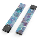 Blue 62 Absorbed Watercolor Texture - Premium Decal Protective Skin-Wrap Sticker compatible with the Juul Labs vaping device