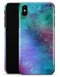 Blue 89608 Absorbed Watercolor Texture - iPhone X Clipit Case