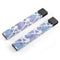 Blue Abstract Inverted Hearts  - Premium Decal Protective Skin-Wrap Sticker compatible with the Juul Labs vaping device