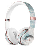 Blue Chipped Concrete Wall Full-Body Skin Kit for the Beats by Dre Solo 3 Wireless Headphones