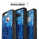 Blue Circuit Board V1 - Skin Kit for the iPhone OtterBox Cases