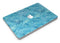Blue Damask v2 Watercolor Pattern - MacBook Air Skin Kit