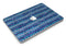 Blue Multi Watercolor Chevron - MacBook Air Skin Kit
