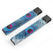 Blue Peacock - Premium Decal Protective Skin-Wrap Sticker compatible with the Juul Labs vaping device
