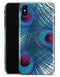 Blue Peacock - iPhone X Clipit Case