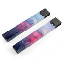 Blue Red Purple Geometric - Premium Decal Protective Skin-Wrap Sticker compatible with the Juul Labs vaping device
