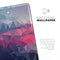 Blue Red Purple Geometric - Full Body Skin Decal for the Apple iPad Pro 12.9", 11", 10.5", 9.7", Air or Mini (All Models Available)