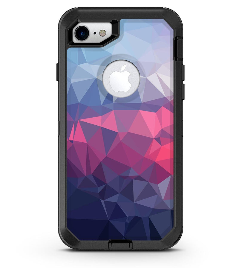 Blue Red Purple Geometric - iPhone 7 or 8 OtterBox Case & Skin Kits
