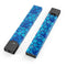 Blue Sorted Large Watercolor Polka Dots - Premium Decal Protective Skin-Wrap Sticker compatible with the Juul Labs vaping device