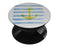 Blue Striped Watercolor Gold Anchor [Converted] - Skin Kit for PopSockets and other Smartphone Extendable Grips & Stands