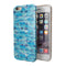 Blue Tribal Arrow Pattern iPhone 6/6s or 6/6s Plus 2-Piece Hybrid INK-Fuzed Case