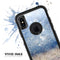 Blue Unfocused Silver Sparkle - Skin Kit for the iPhone OtterBox Cases