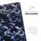 Blue Vector Camo - Full Body Skin Decal for the Apple iPad Pro 12.9", 11", 10.5", 9.7", Air or Mini (All Models Available)