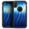 Blue Vector Swirly HD Strands - Skin Kit for the iPhone OtterBox Cases
