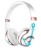 Blue Watercolor Anchor Full-Body Skin Kit for the Beats by Dre Solo 3 Wireless Headphones