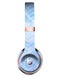 Blue Watercolor Chevron Full-Body Skin Kit for the Beats by Dre Solo 3 Wireless Headphones