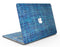 Blue Watercolor Cross Hatch - MacBook Air Skin Kit