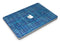 Blue Watercolor Cross Hatch - MacBook Air Skin Kit