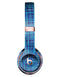 Blue Watercolor Cross Hatch Full-Body Skin Kit for the Beats by Dre Solo 3 Wireless Headphones