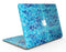 Blue Watercolor Giraffe Pattern - MacBook Air Skin Kit