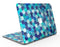 Blue Watercolor Hexagon Pattern - MacBook Air Skin Kit