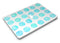 Blue Watercolor Polka Dots - MacBook Air Skin Kit