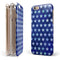 Blue Watercolor Stars iPhone 6/6s or 6/6s Plus 2-Piece Hybrid INK-Fuzed Case