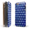 Blue Watercolor Stars iPhone 6/6s or 6/6s Plus 2-Piece Hybrid INK-Fuzed Case