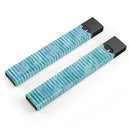 Blue Watercolor Stripes - Premium Decal Protective Skin-Wrap Sticker compatible with the Juul Labs vaping device