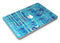 Blue Watercolor Woodgrain - MacBook Air Skin Kit