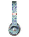 Blue and Green Damask Watercolor Pattern Full-Body Skin Kit for the Beats by Dre Solo 3 Wireless Headphones