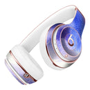 Blue and Pink Watercolor Spill Full-Body Skin Kit for the Beats by Dre Solo 3 Wireless Headphones