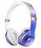 Blue and Pink Watercolor Spill Full-Body Skin Kit for the Beats by Dre Solo 3 Wireless Headphones