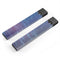 Blue and Purple Scaratched Streaks  - Premium Decal Protective Skin-Wrap Sticker compatible with the Juul Labs vaping device
