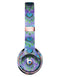 Blue and Purple Watercolor Peacock Feathers Full-Body Skin Kit for the Beats by Dre Solo 3 Wireless Headphones