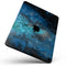 Blue and Teal Painted Universe - Full Body Skin Decal for the Apple iPad Pro 12.9", 11", 10.5", 9.7", Air or Mini (All Models Available)
