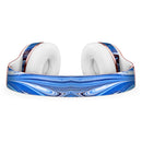Blue and White Blended Paint Full-Body Skin Kit for the Beats by Dre Solo 3 Wireless Headphones