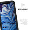 Blue and White Blended Paint - Skin Kit for the iPhone OtterBox Cases