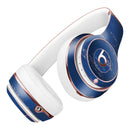Blue and White Chipped Paint Full-Body Skin Kit for the Beats by Dre Solo 3 Wireless Headphones