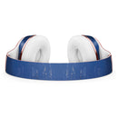 Blue and White Chipped Paint Full-Body Skin Kit for the Beats by Dre Solo 3 Wireless Headphones