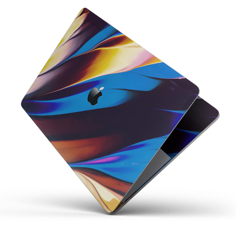 Blurred Abstract Flow V19 - Skin Decal Wrap Kit Compatible with the Apple MacBook Pro, Pro with Touch Bar or Air (11", 12", 13", 15" & 16" - All Versions Available)