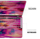 Blurred Abstract Flow V24 - Skin Decal Wrap Kit Compatible with the Apple MacBook Pro, Pro with Touch Bar or Air (11", 12", 13", 15" & 16" - All Versions Available)