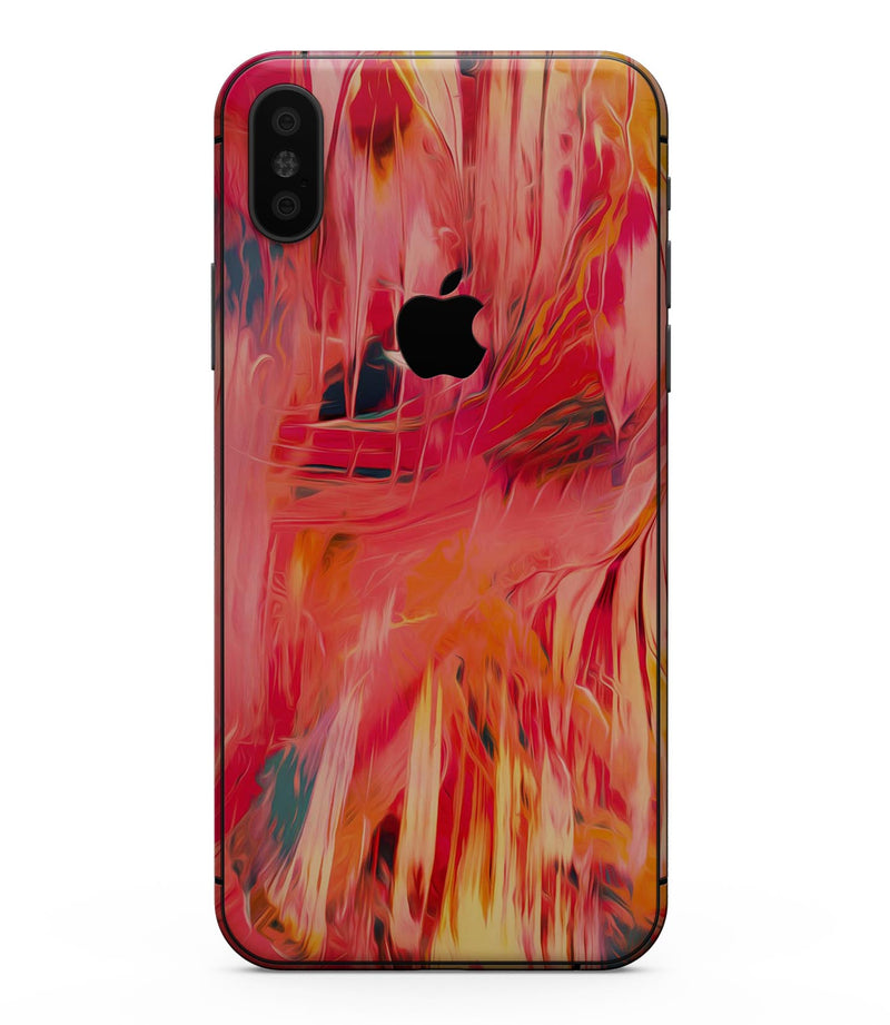 Blurred Abstract Flow V10 - iPhone XS MAX, XS/X, 8/8+, 7/7+, 5/5S/SE Skin-Kit (All iPhones Avaiable)
