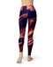 Blurred Abstract Flow V11 - All Over Print Womens Leggings / Yoga or Workout Pants