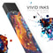 Blurred Abstract Flow V12 - Premium Decal Protective Skin-Wrap Sticker compatible with the Juul Labs vaping device