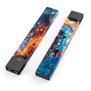 Blurred Abstract Flow V12 - Premium Decal Protective Skin-Wrap Sticker compatible with the Juul Labs vaping device