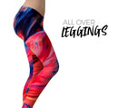 Blurred Abstract Flow V14 - All Over Print Womens Leggings / Yoga or Workout Pants