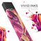 Blurred Abstract Flow V15 - Premium Decal Protective Skin-Wrap Sticker compatible with the Juul Labs vaping device