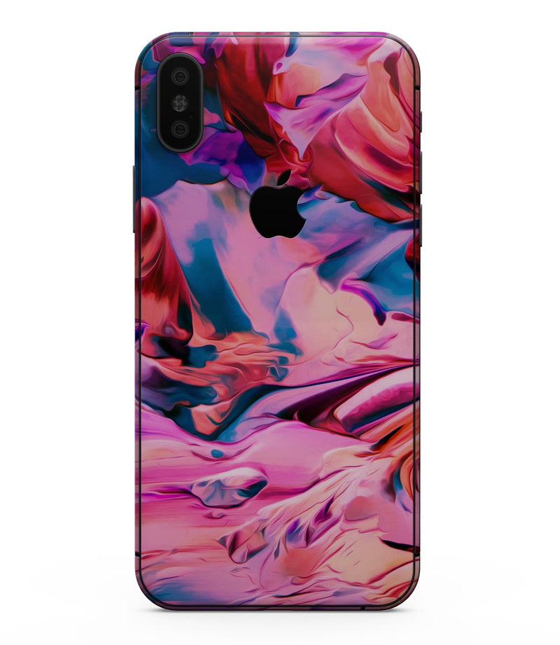 Blurred Abstract Flow V16 - iPhone XS MAX, XS/X, 8/8+, 7/7+, 5/5S/SE Skin-Kit (All iPhones Avaiable)